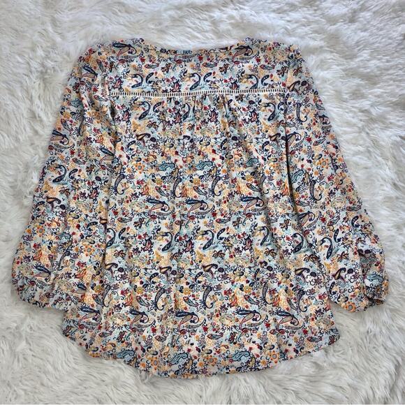 Collective Concepts Floral Print Popover Top - Picture 13 of 16